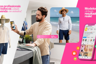 A FotoModel usa IA para criar visuais de moda que antecipam tendências e aumentam suas vendas.